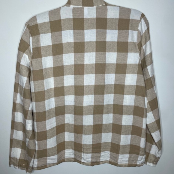 Plaid Button-Up Pajama Set - Picture 5 of 7